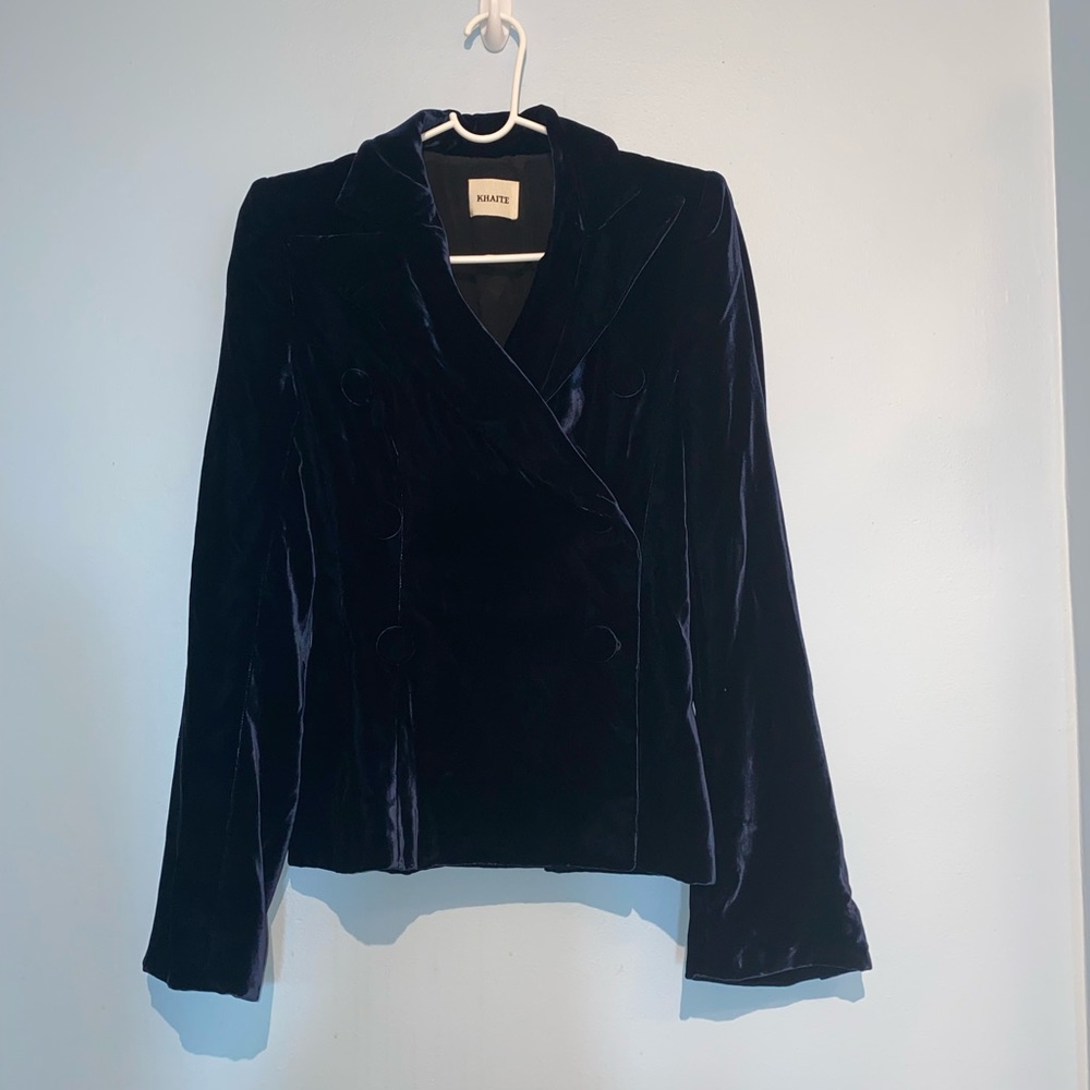 Khaite Velvet Jacket. - Picture 2 of 6